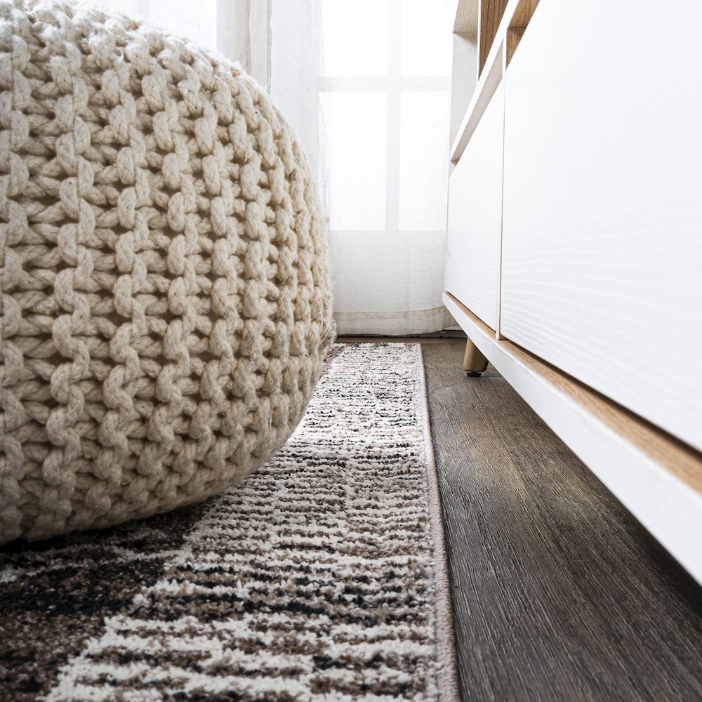 Tayri Modern Tribal Geometric Area Rug. Picture 10