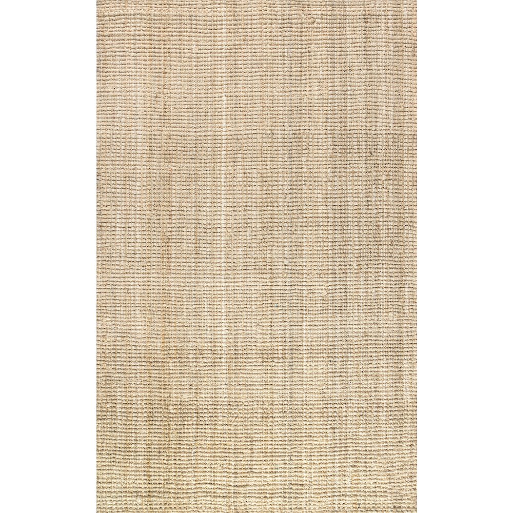 Hiro Hand Woven Chunky Jute Area Rug. Picture 1