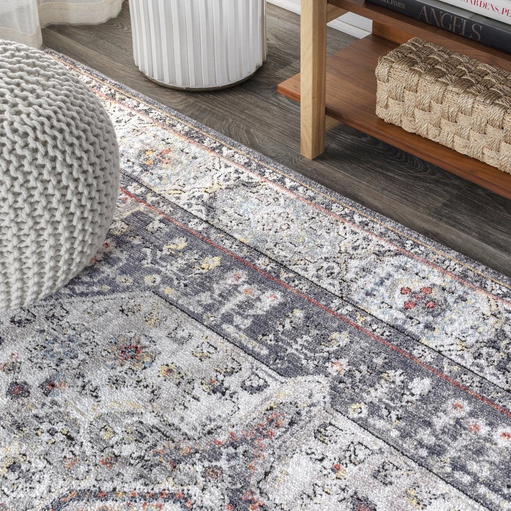 Kesan Vintage Medallion Area Rug. Picture 6