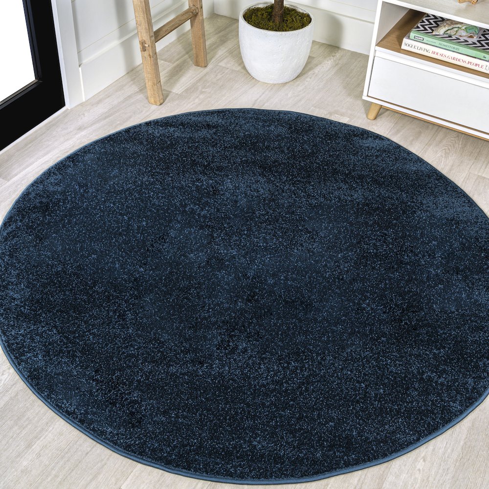 Haze Solid Low-Pile Area Rug. Picture 12