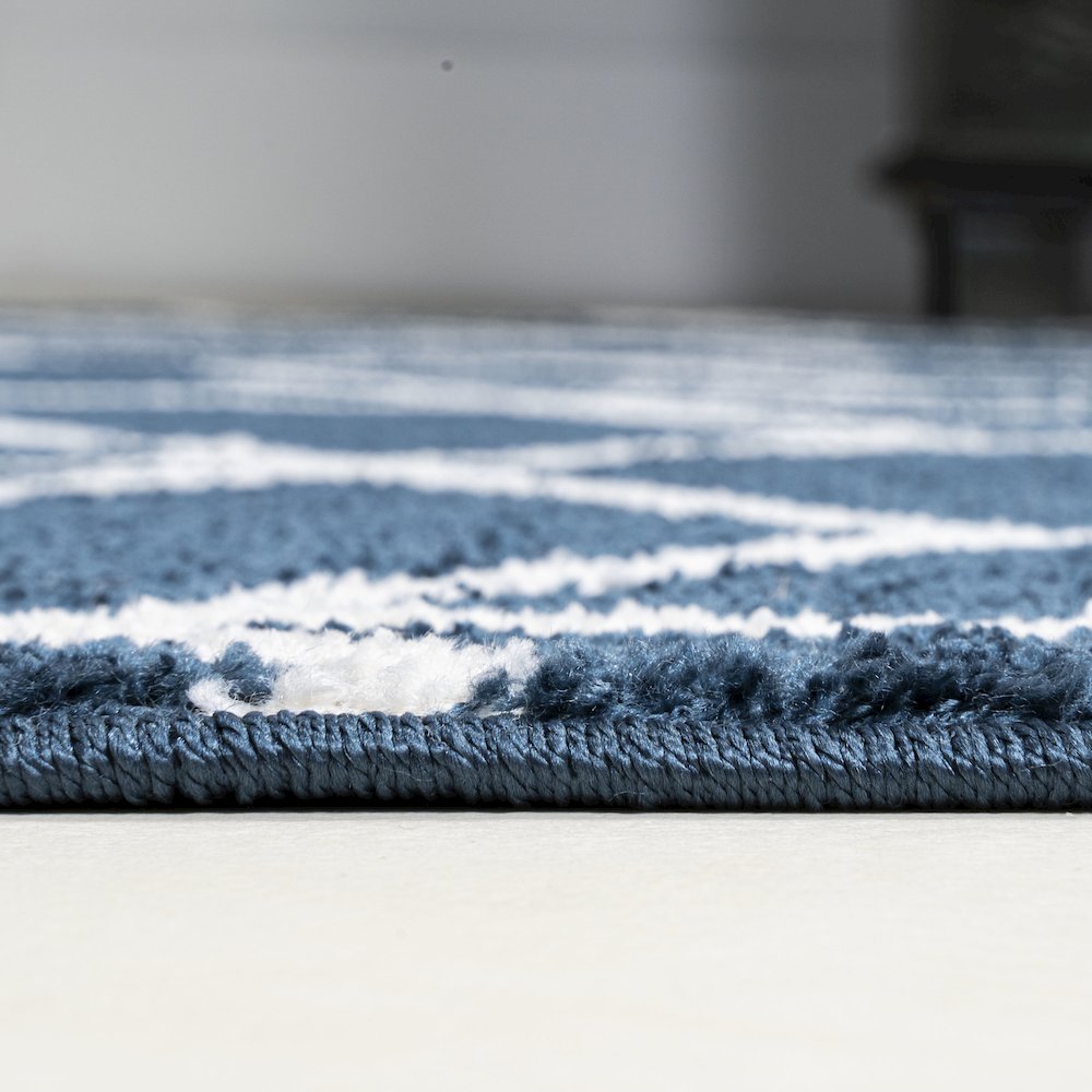 Tumbling Blocks Modern Geometric Area Rug. Picture 14