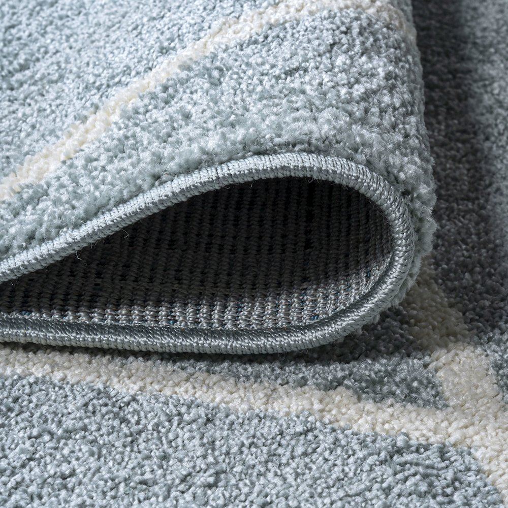 Cole Minimalist Diamond Trellis Area Rug. Picture 9