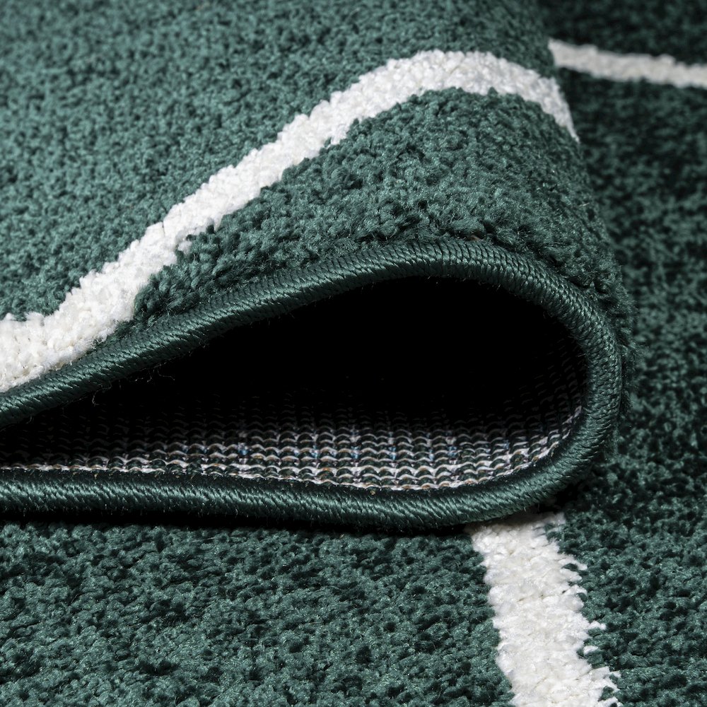 Cole Minimalist Diamond Trellis Area Rug. Picture 9
