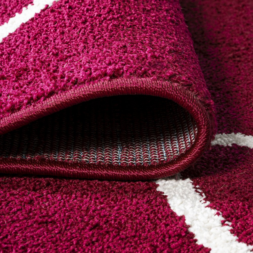 Cole Minimalist Diamond Trellis Area Rug. Picture 9