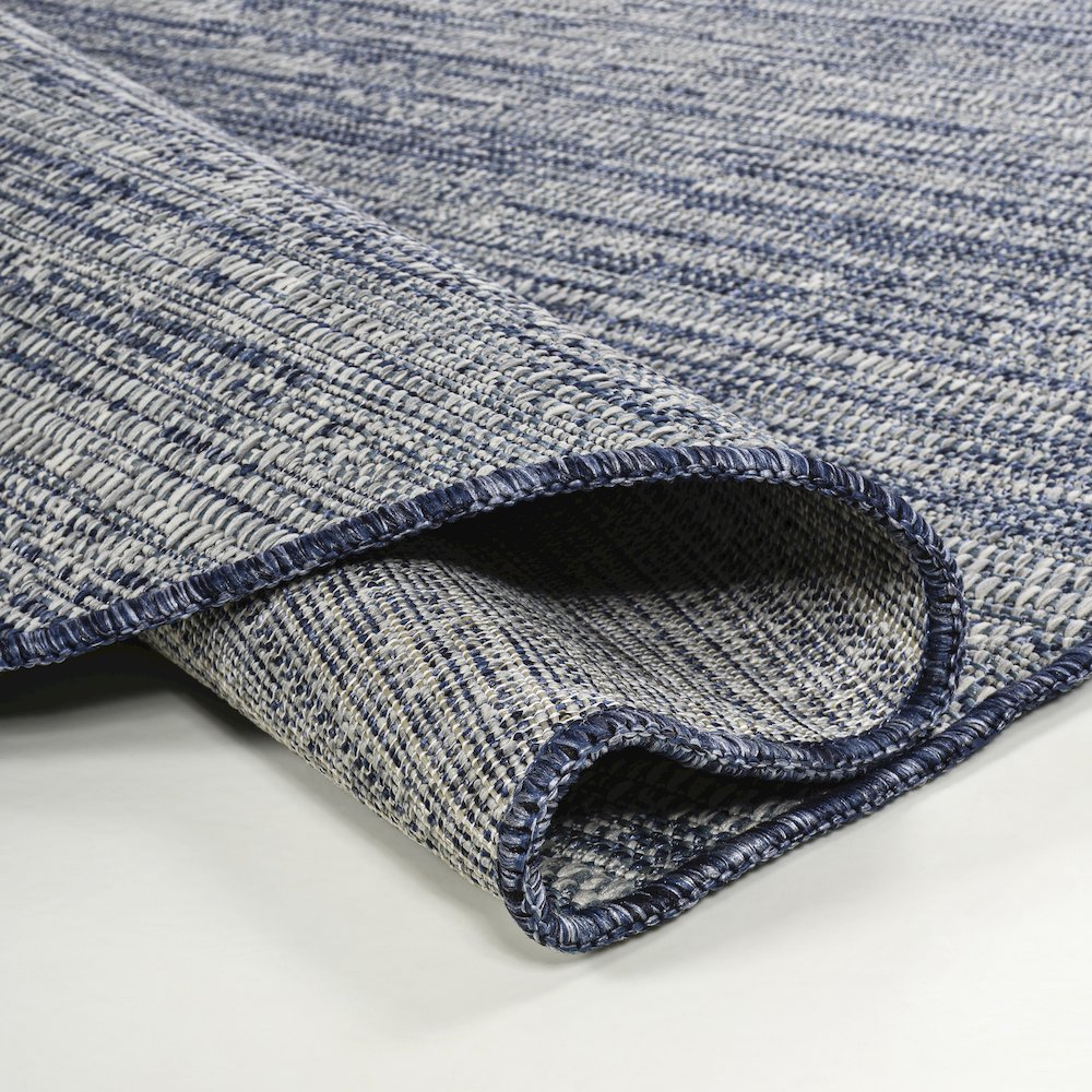 Callan Modern Rustic AbstractIndoor/Outdoor Shaped  Rug. Picture 3