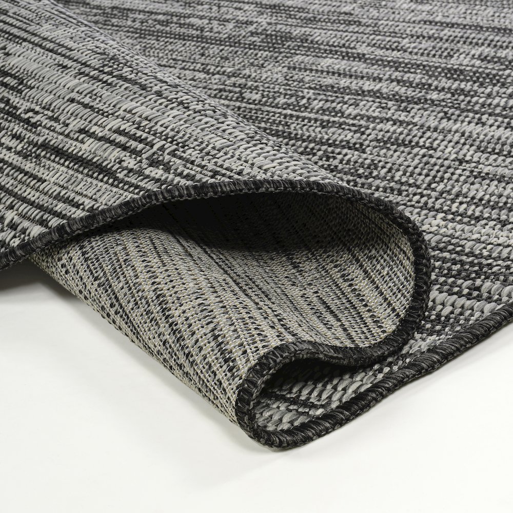 Callan Modern Rustic Abstract /Indoor/Outdoor Shaped  Rug. Picture 3