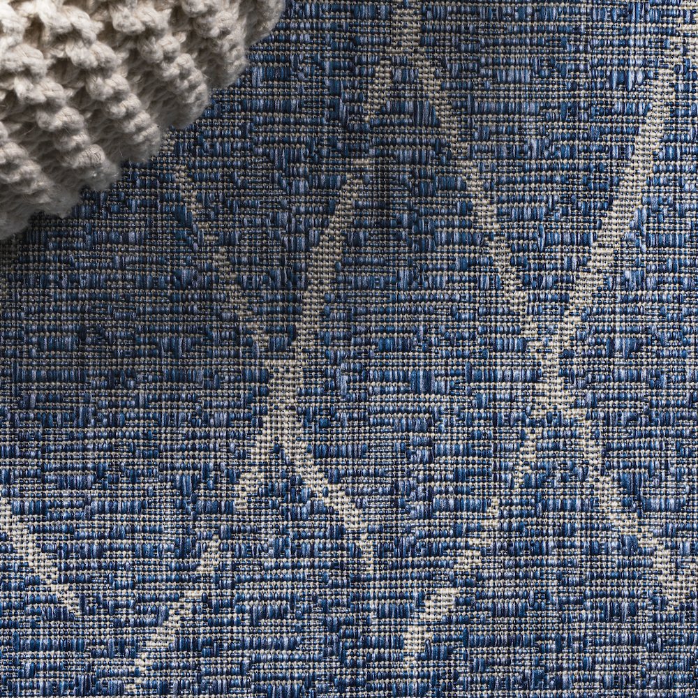 Madaba Moroccan Trellis Indoor/Outdoor Area Rug. Picture 10