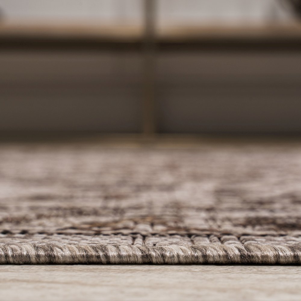 Jerash Ornate Medallion Indoor/Outdoor Area Rug. Picture 17