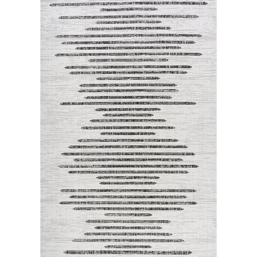 Zolak Berber Stripe Geometric Indoor/Outdoor Area Rug. Picture 1