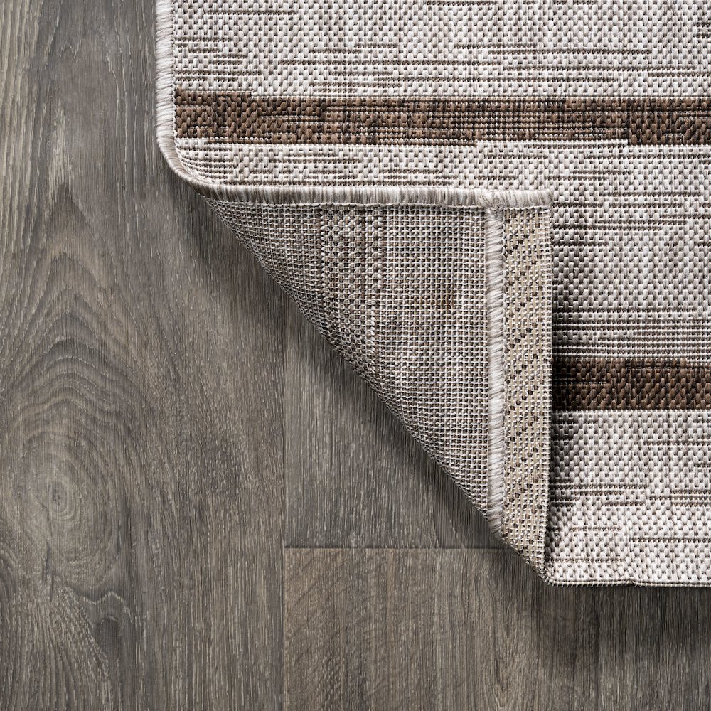 Colonia Berber Stripe Indoor/Outdoor Area Rug. Picture 10