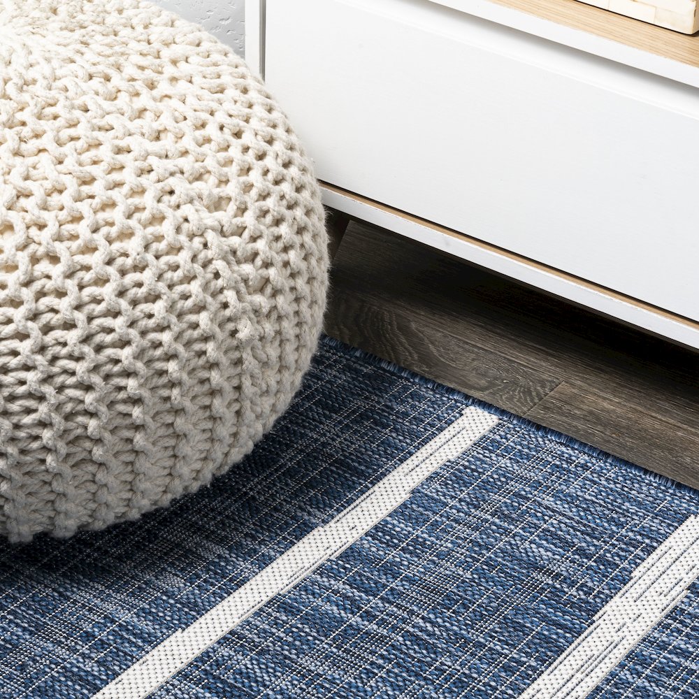 Colonia Berber Stripe Indoor/Outdoor Area Rug. Picture 12