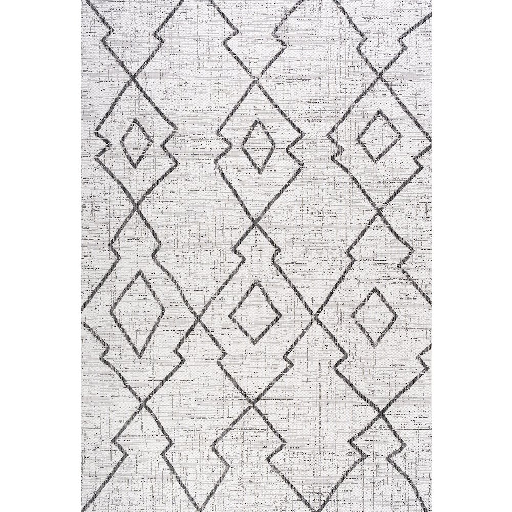 Carwa Tribal Diamond Trellis Indoor/Outdoor Area Rug. Picture 1