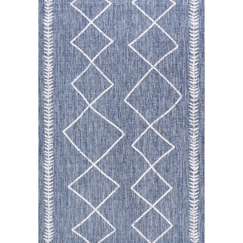 Derya Tribal Diamond Trellis Indoor/Outdoor Area Rug. Picture 1