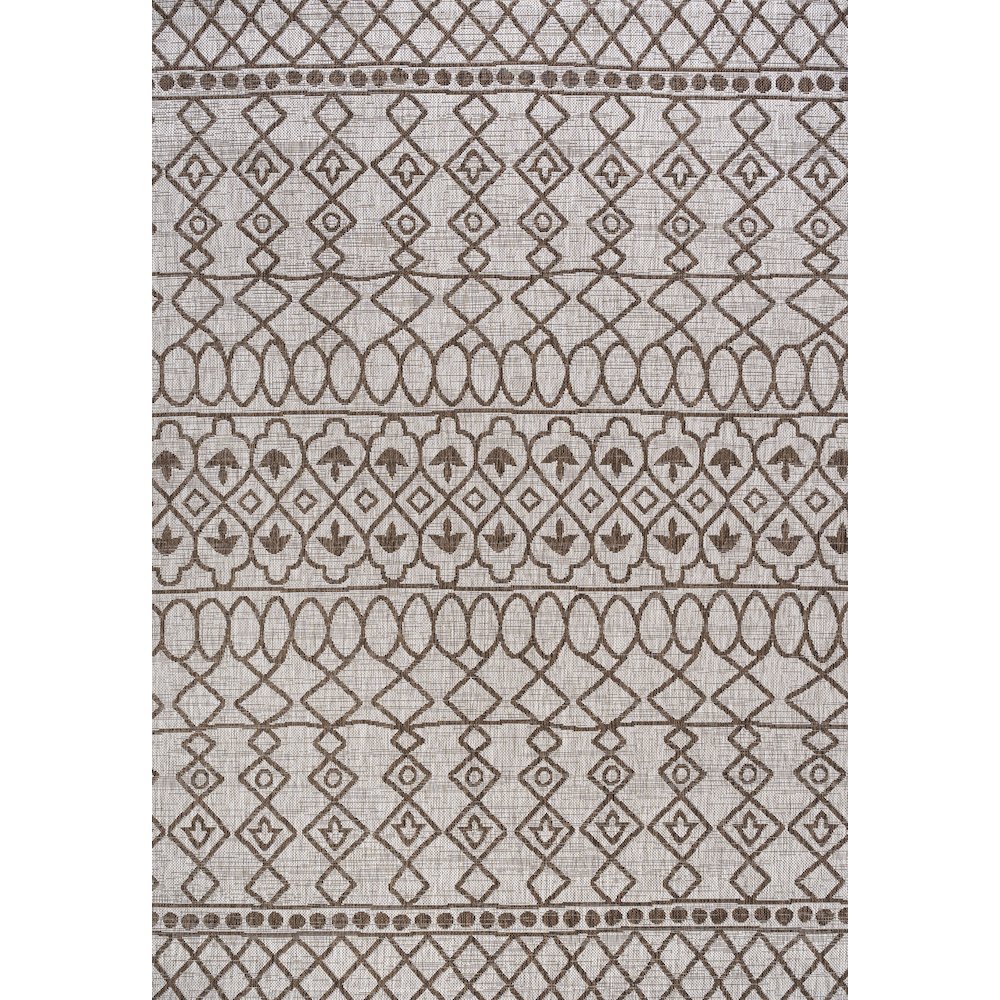Kafel Tribal Bohemian Indoor/Outdoor Area Rug. Picture 1