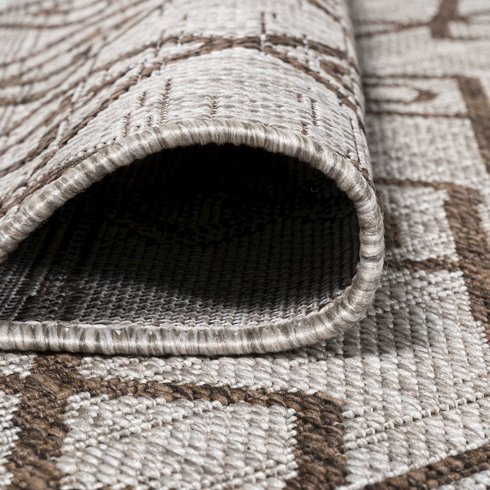 Kafel Tribal Bohemian Indoor/Outdoor Area Rug. Picture 13