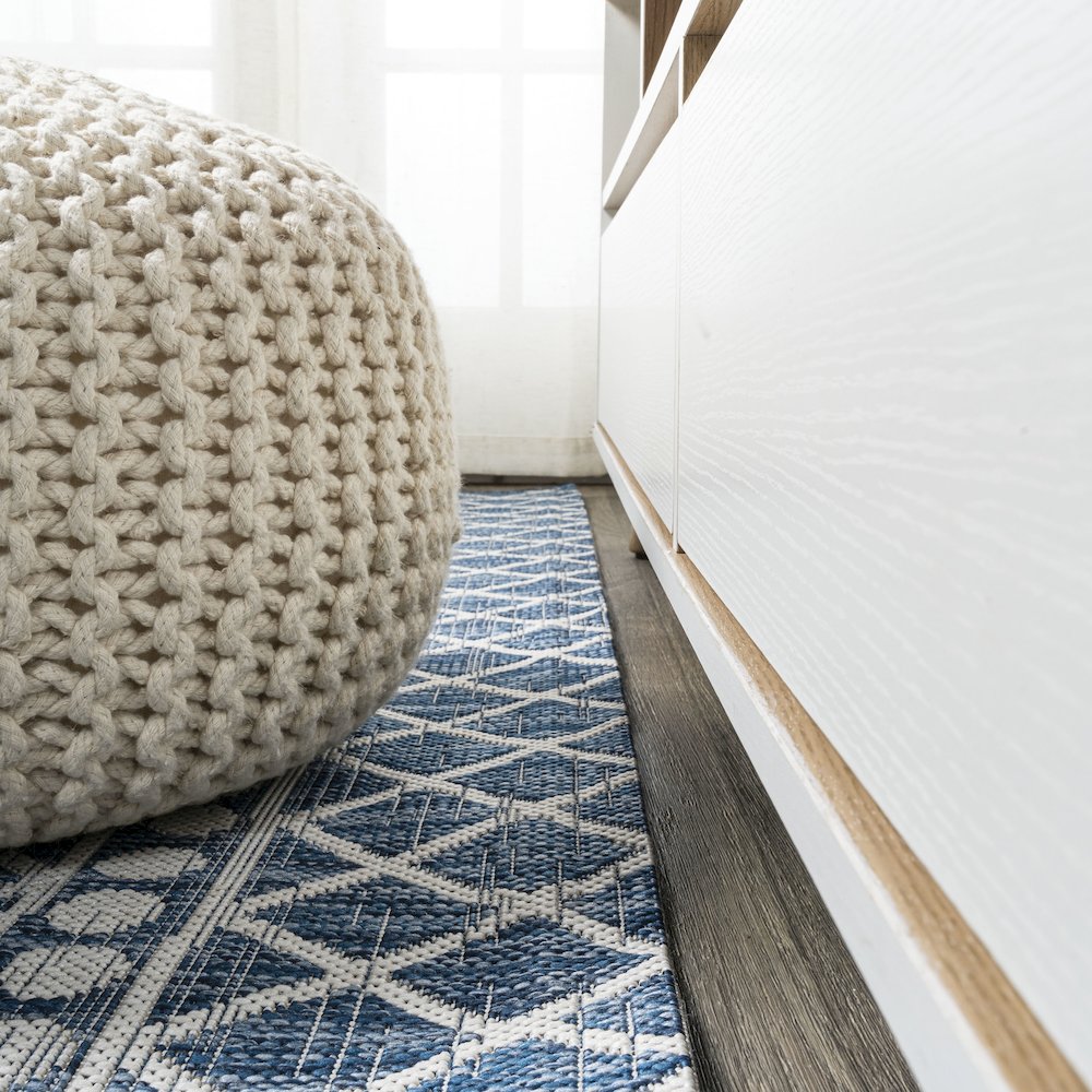 Kafel Tribal Bohemian Indoor/Outdoor Area Rug. Picture 14
