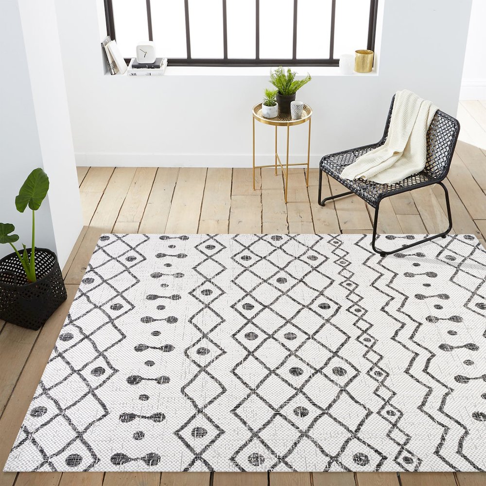 Nokat Tribal Bohemian Indoor/Outdoor Area Rug. Picture 16