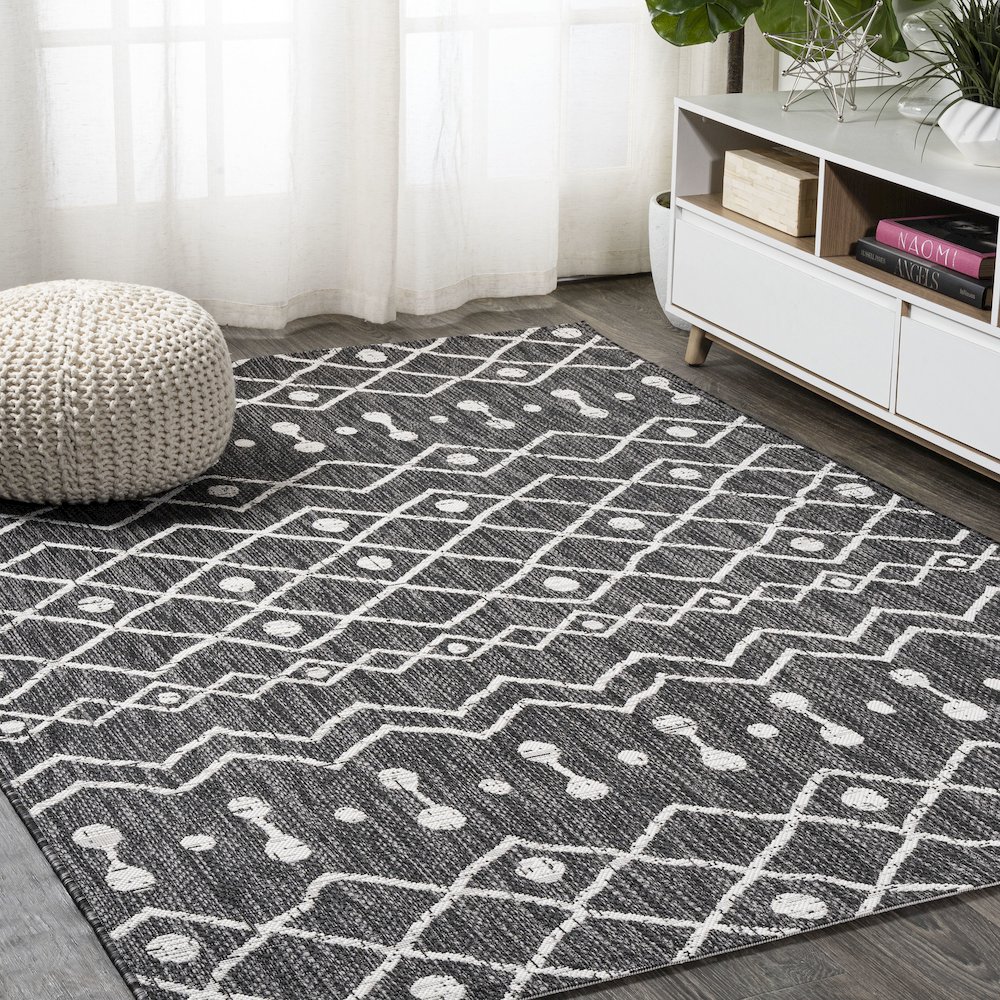 Nokat Tribal Bohemian Indoor/Outdoor Area Rug. Picture 2