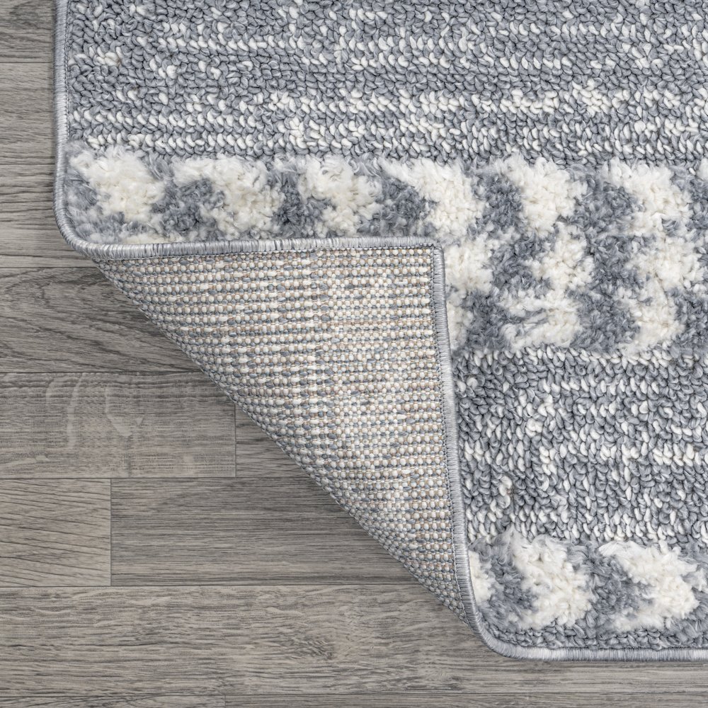 Sofie Moroccan Trellis High-Low Area Rug. Picture 6