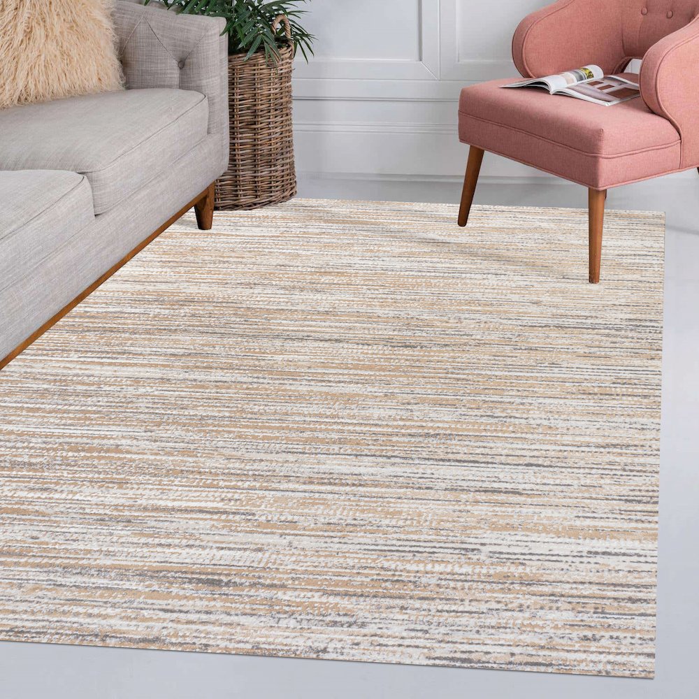 Loom Modern Strie Area Rug. Picture 10