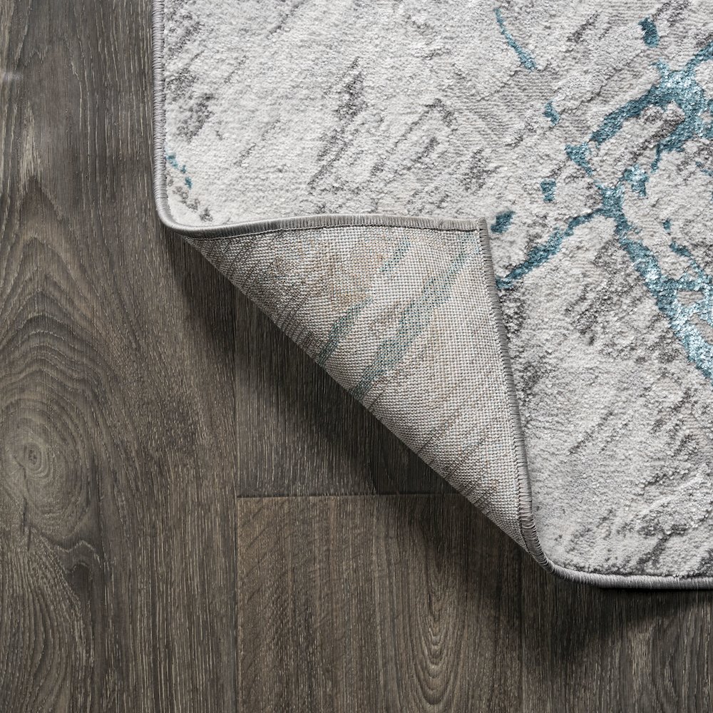 Slant Modern Abstract Area Rug. Picture 5