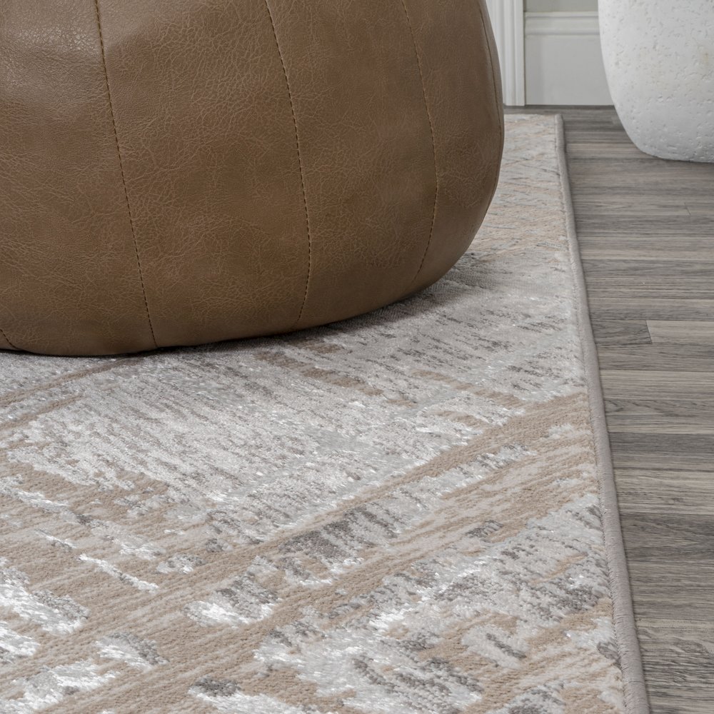 Slant Modern Abstract Area Rug. Picture 8