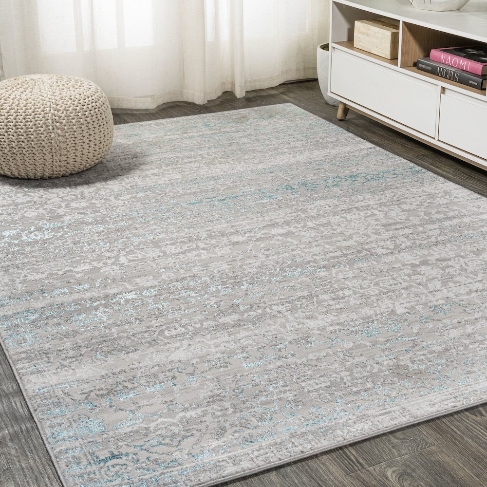 Tidal Modern Strie Area Rug. Picture 2