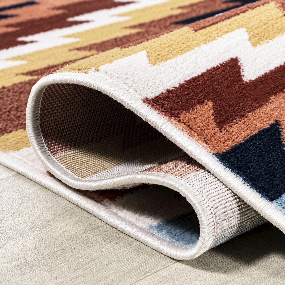 Konya Diamond Kilim Geometric Area Rug. Picture 9