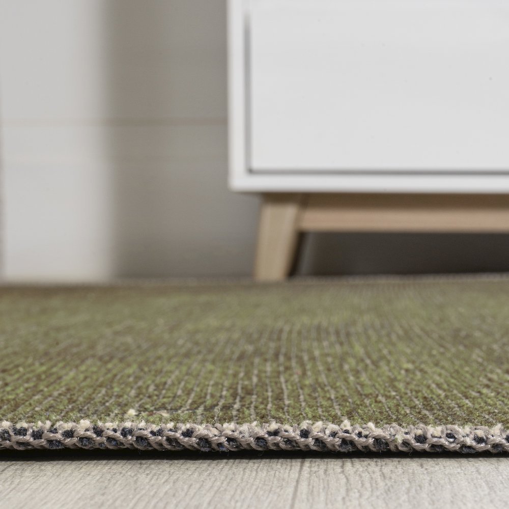 Cirkel Minimalist Geometric Dot Machine Washable Area Rug. Picture 14