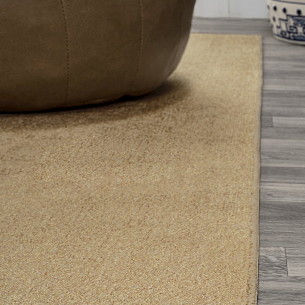 Twyla Classic Solid Low-Pile Machine-Washable Area Rug. Picture 5