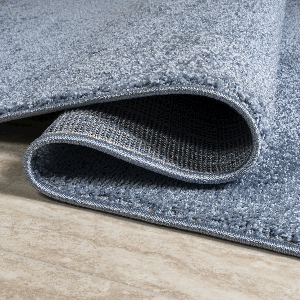Haze Solid Low-Pile Area Rug. Picture 12