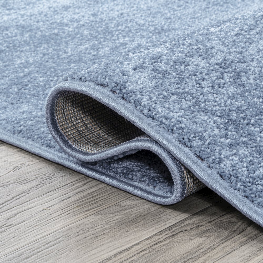 Haze Solid Low-Pile Area Rug. Picture 10