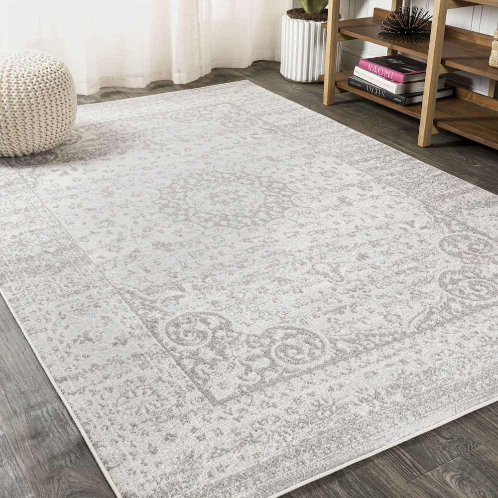 Scala Ornate Bohemian Medallion Area Rug. Picture 2