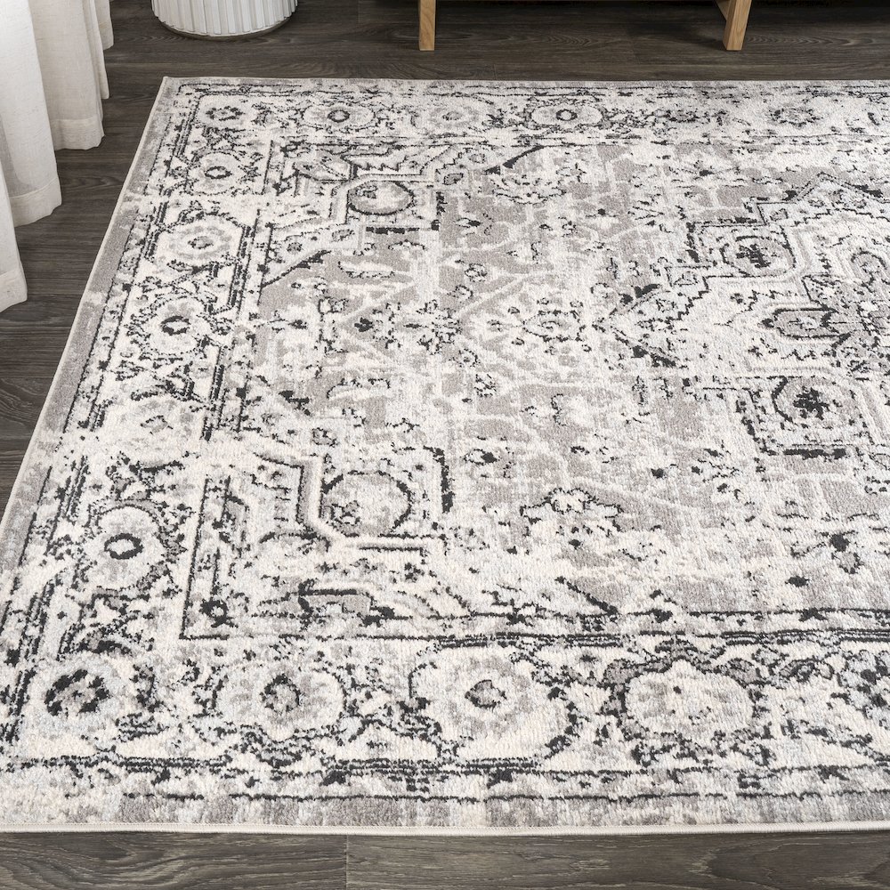 Denia Ornate Geometric Medallion Area Rug. Picture 3