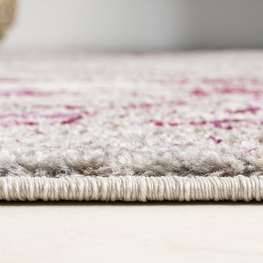 Contemporary Pop Modern Abstract Vintage Faded Area Rug. Picture 12