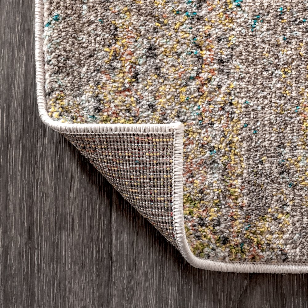 Contemporary Pop Modern Abstract Vintage Waterfall Area Rug. Picture 5