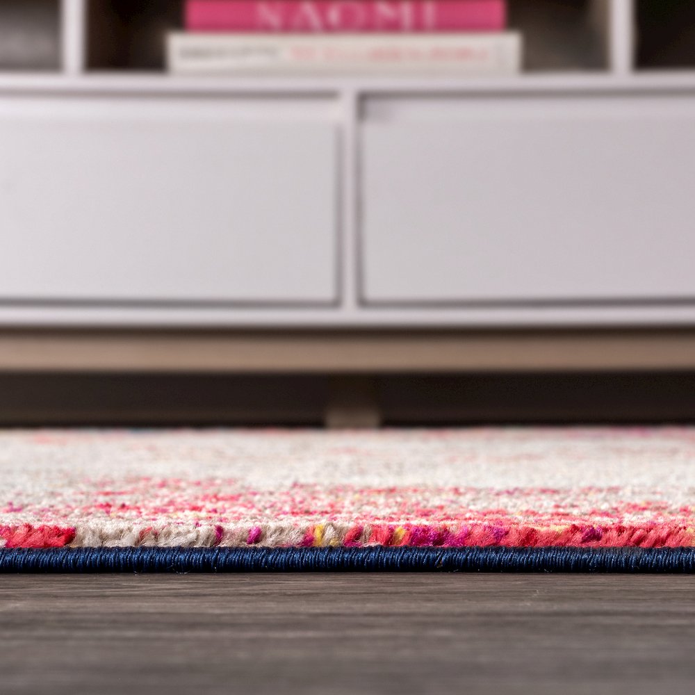 Contemporary Pop Modern Abstract Area Rug. Picture 9