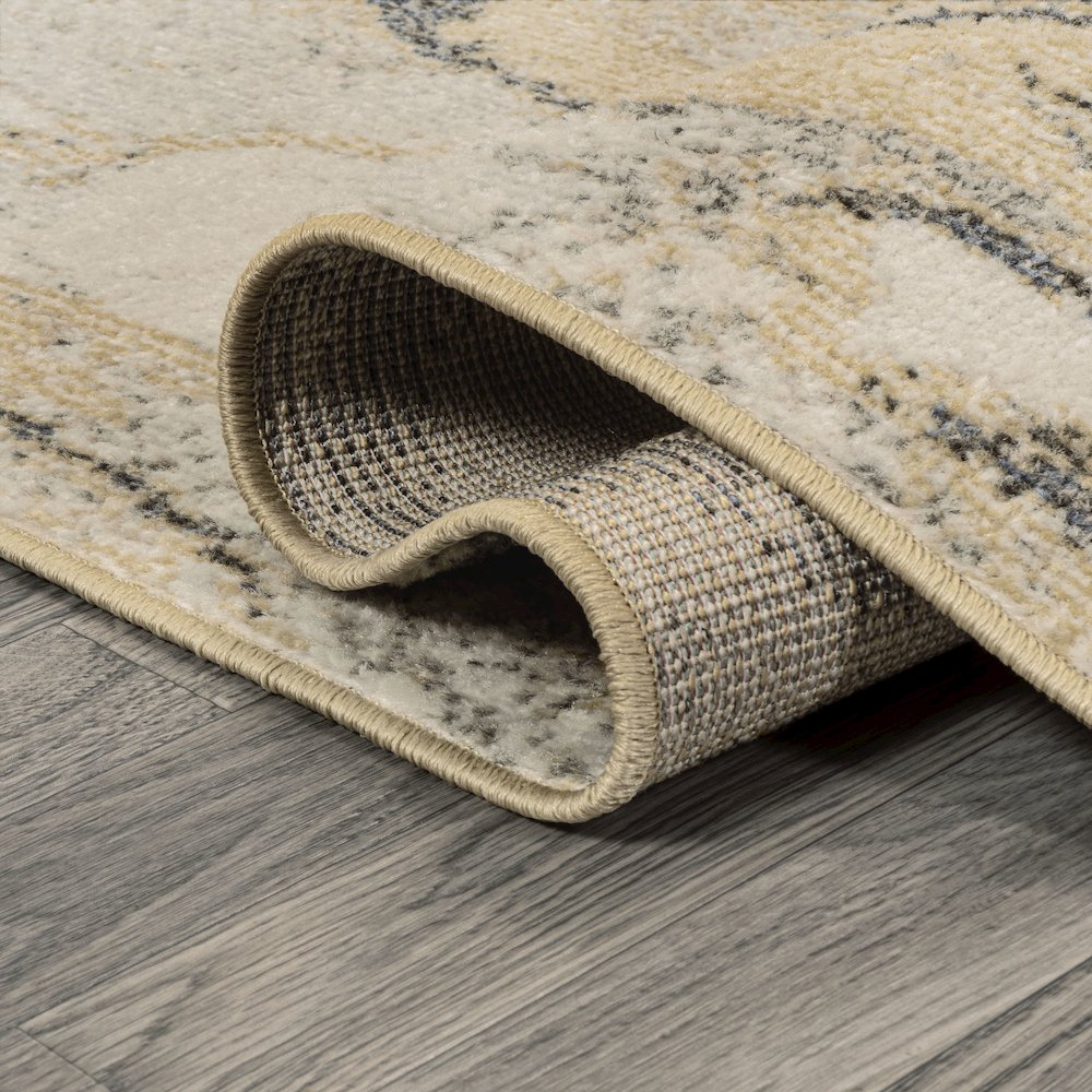 Marmo Abstract Marbled Modern Area Rug. Picture 9