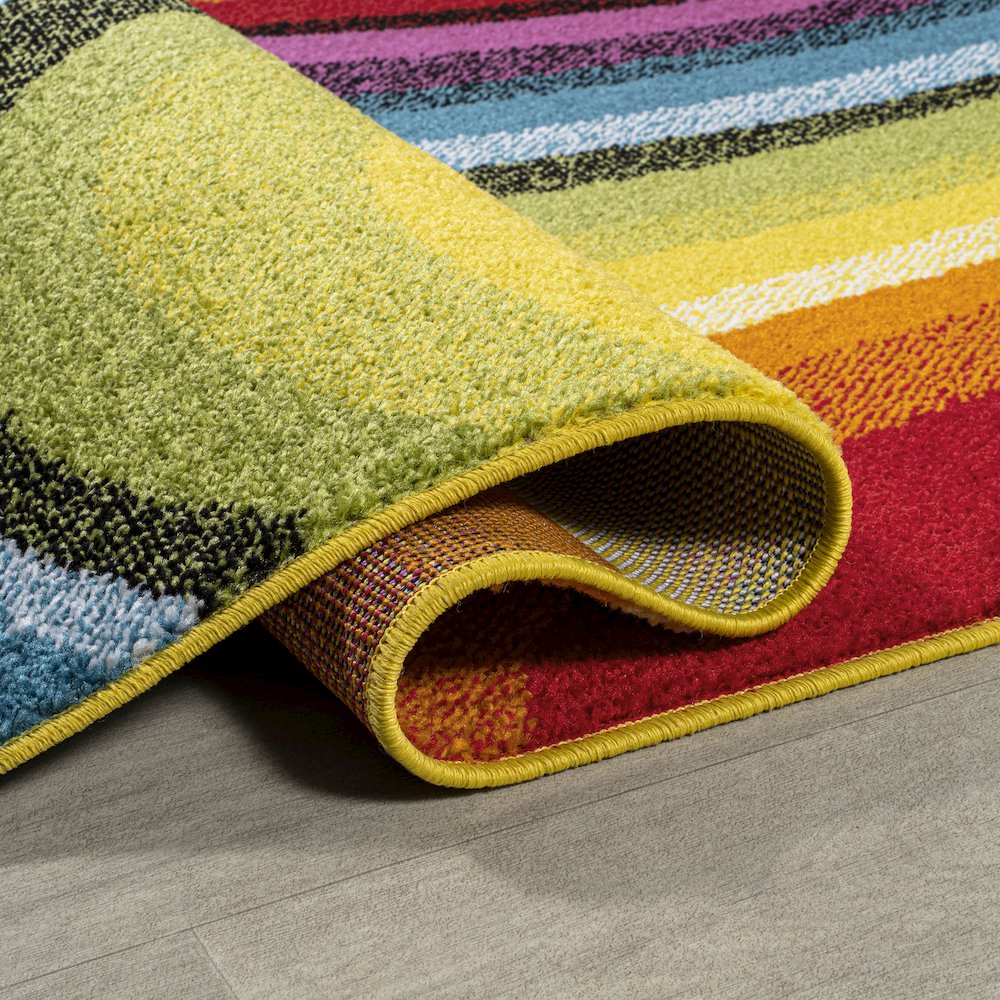 Flow Abstract Swirl Area Rug. Picture 9
