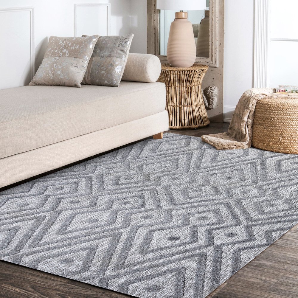 Balansat Moroccan Diamond Indoor/Outdoor Area Rug. Picture 15