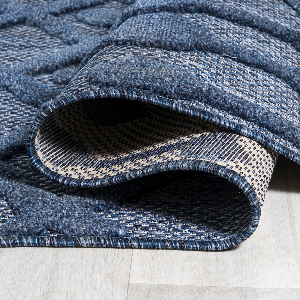Peralta Moroccan Diamond Indoor/Outdoor Area Rug. Picture 15