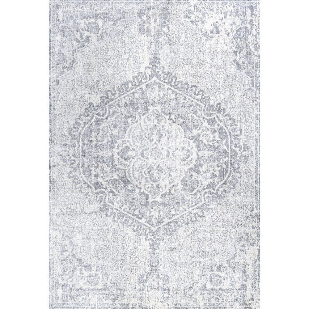 Edison Modern Persian Vintage Medallion Area Rug. Picture 1