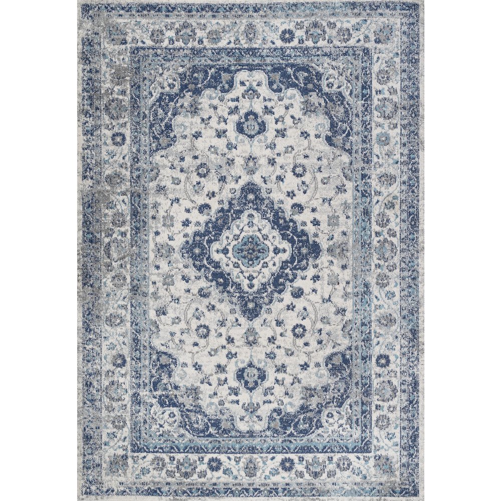 Indhira Ornate Medallion Persian Area Rug. Picture 1