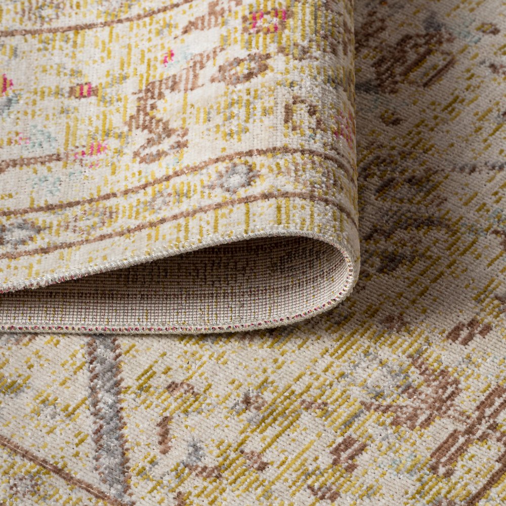Alba Modern Faded Peshawar Area Rug. Picture 8