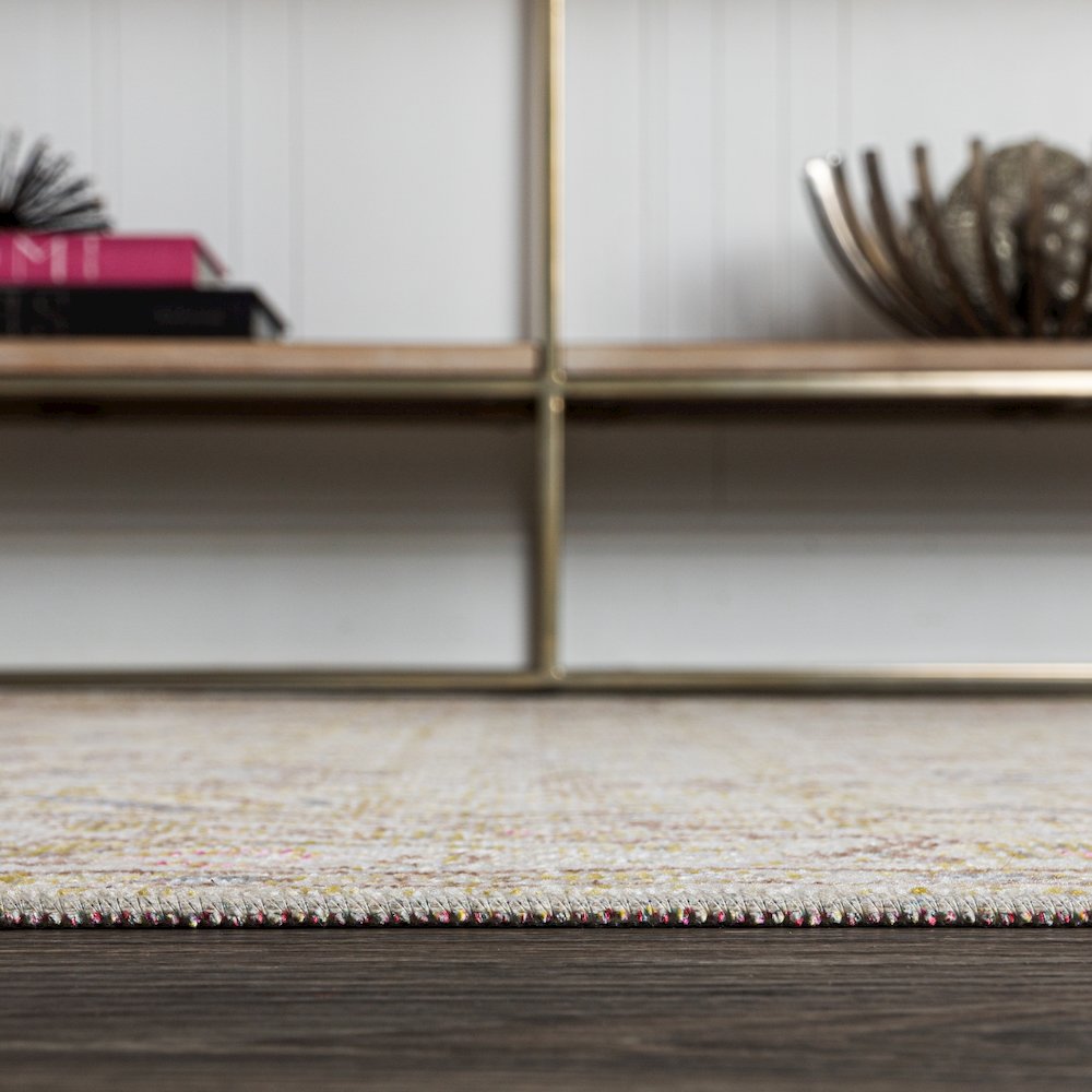 Alba Modern Faded Peshawar Area Rug. Picture 9