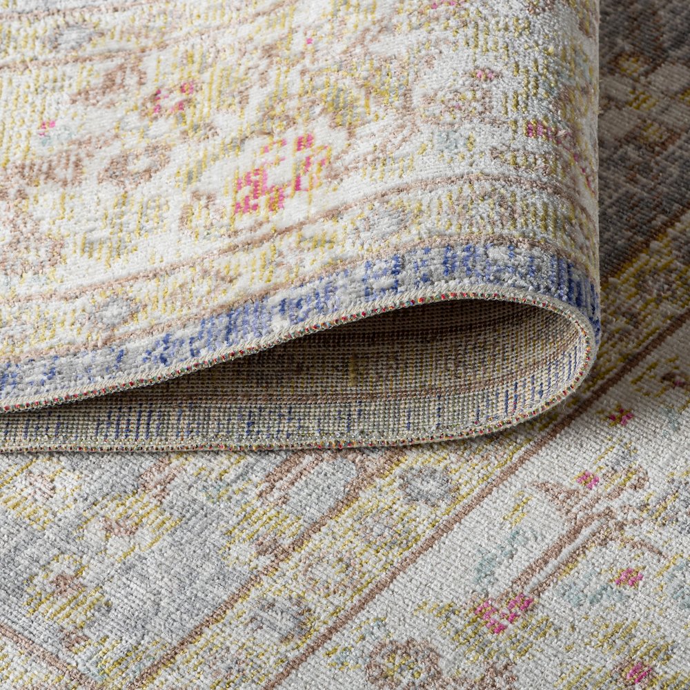 Alba Modern Faded Peshawar Area Rug. Picture 8