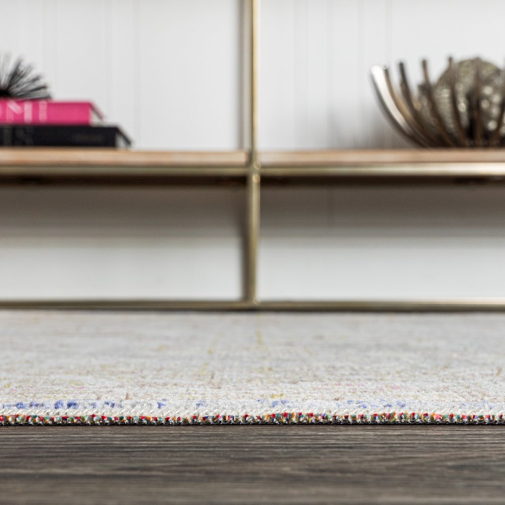 Alba Modern Faded Peshawar Area Rug. Picture 9