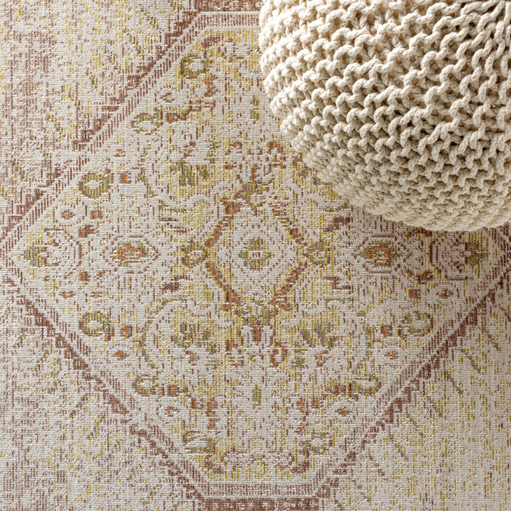 Lila Modern Tribal Medallion Area Rug. Picture 6