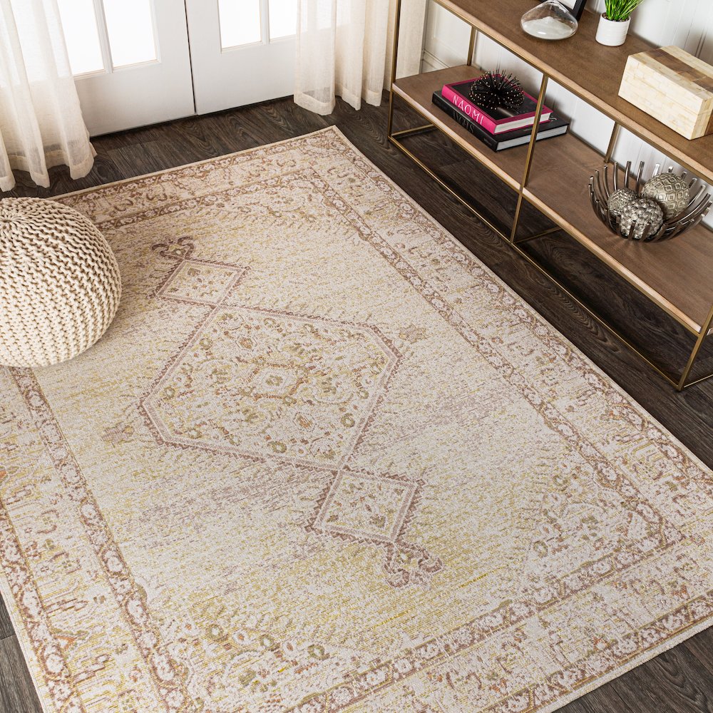 Lila Modern Tribal Medallion Area Rug. Picture 2