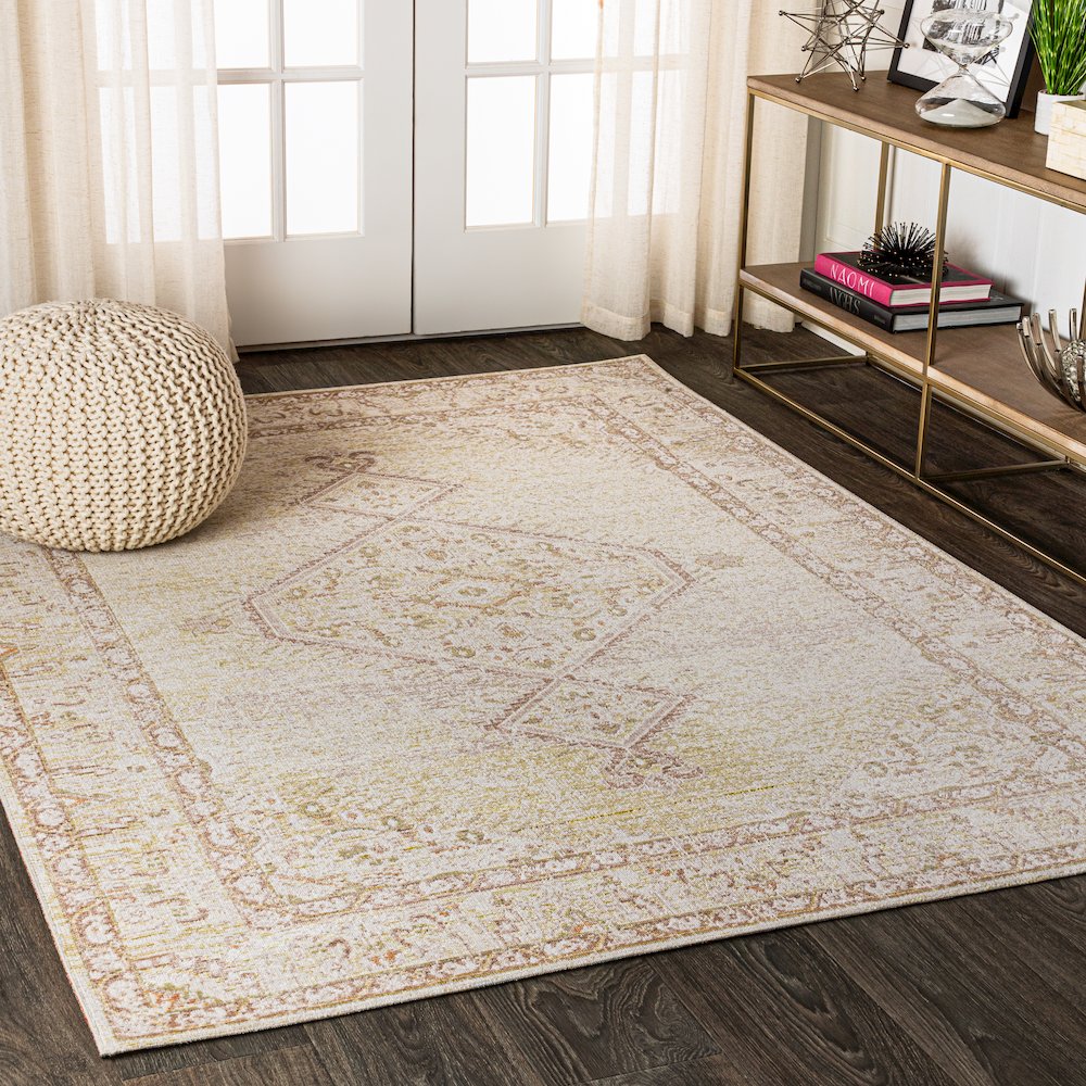 Lila Modern Tribal Medallion Area Rug. Picture 3